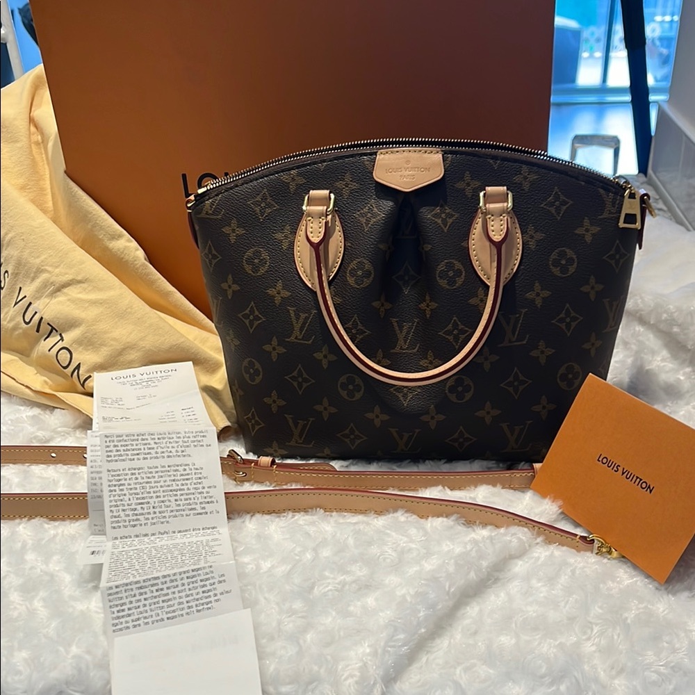 Louis Vuitton Brown Monogram Shoulder Bag
